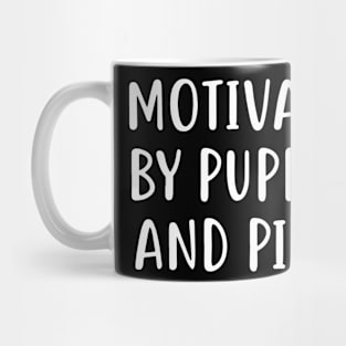 moticated by pippoes and pizza delicous bbq Mug